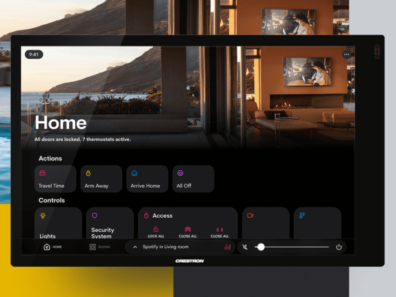 Crestron UI